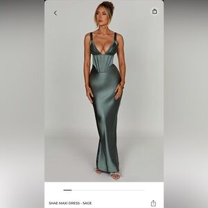 Babyboo Shae Maxi Dress - Sage